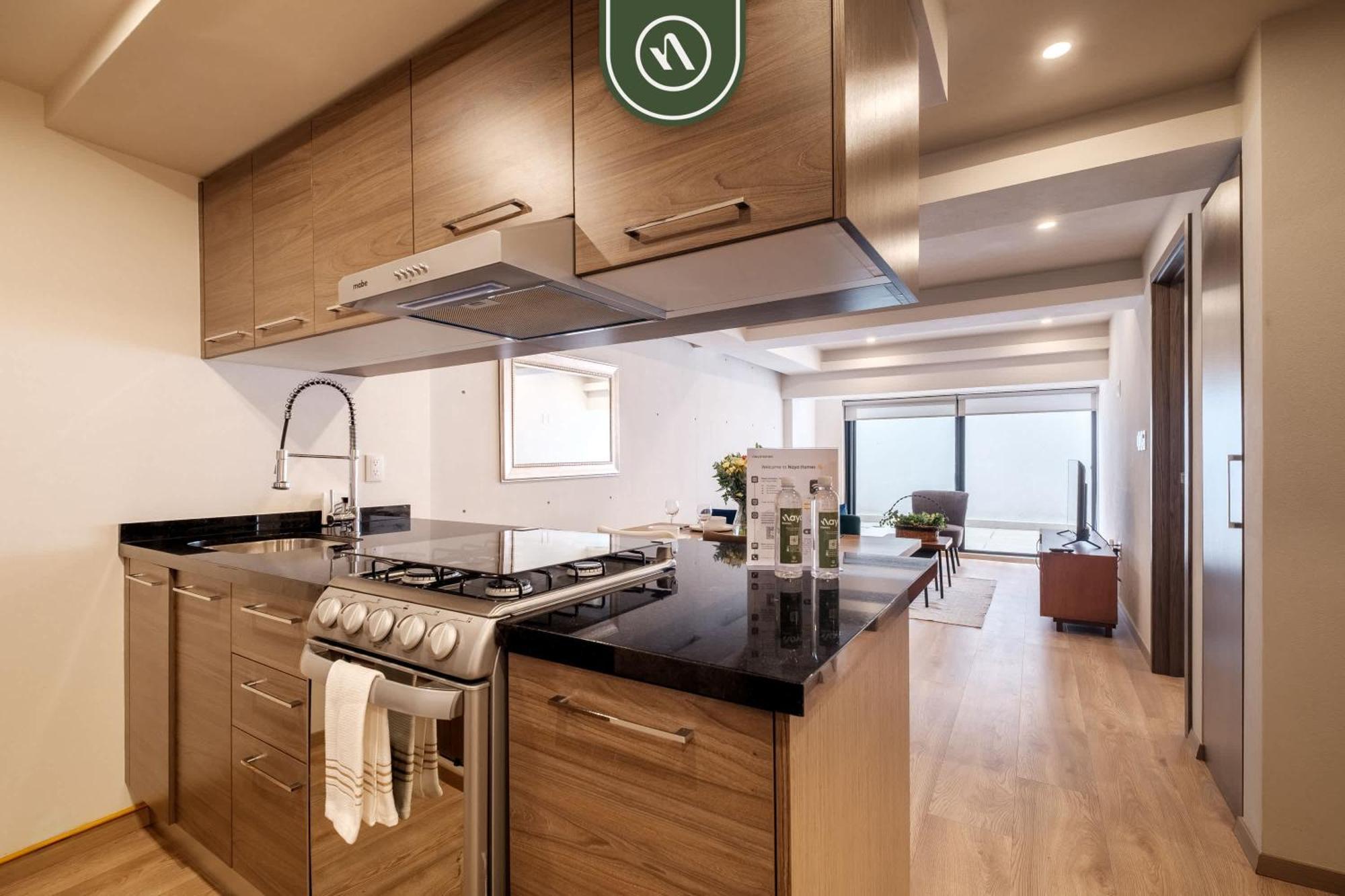Amazing 2 Bedroom With Private Patio In Reforma Appartement *