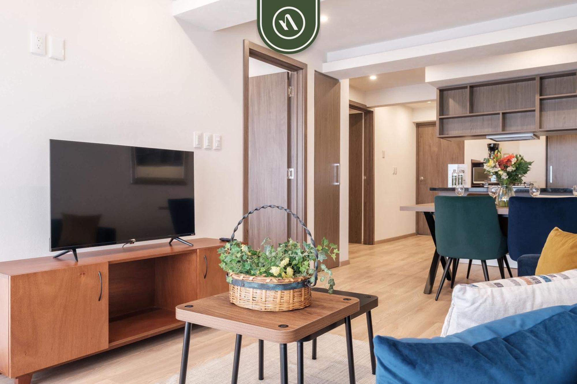 Appartement Amazing 2 Bedroom With Private Patio In Reforma *